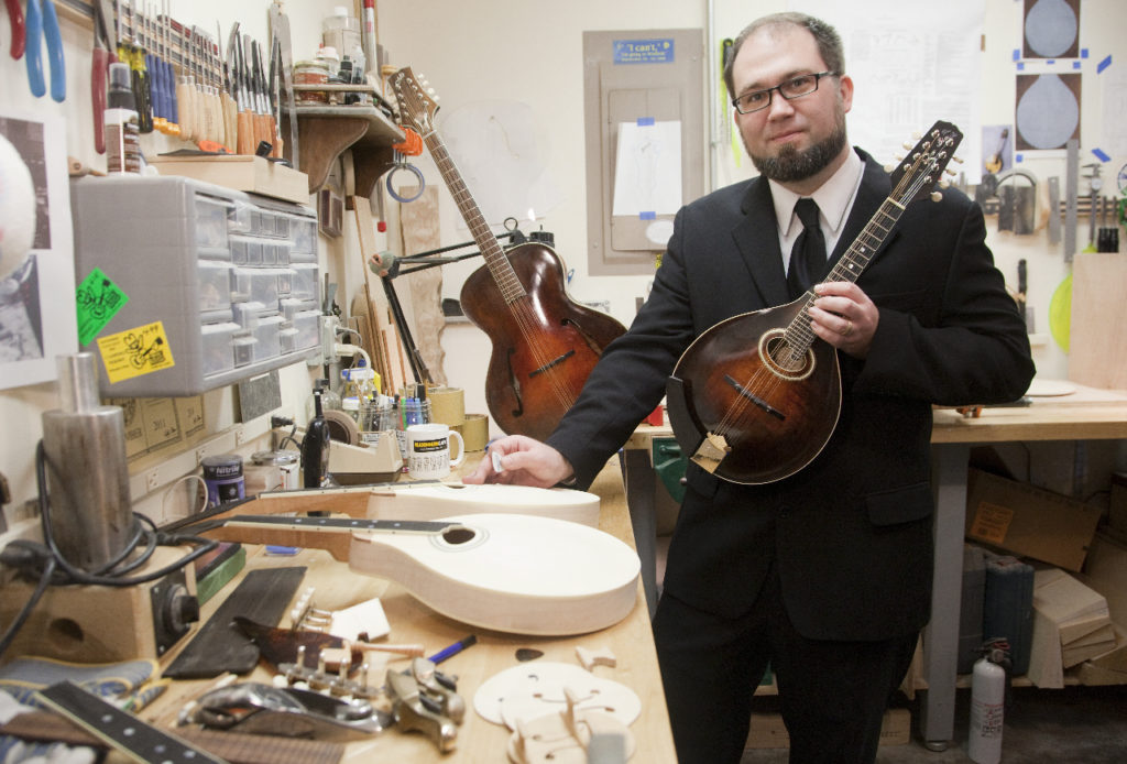 Mandolin mecca Tracing Lawrence’s decadeslong love affair with an old